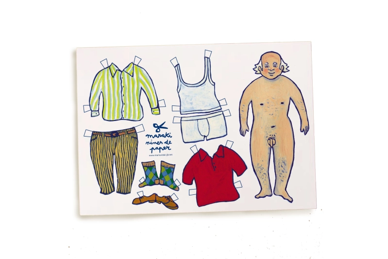 Muñeca recortables Josep