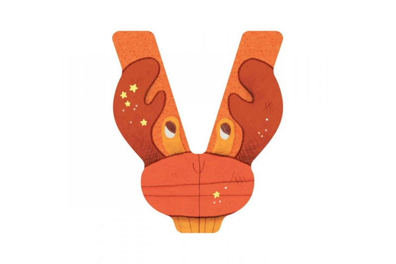 LLETRA V FUSTA MOULIN ROTY