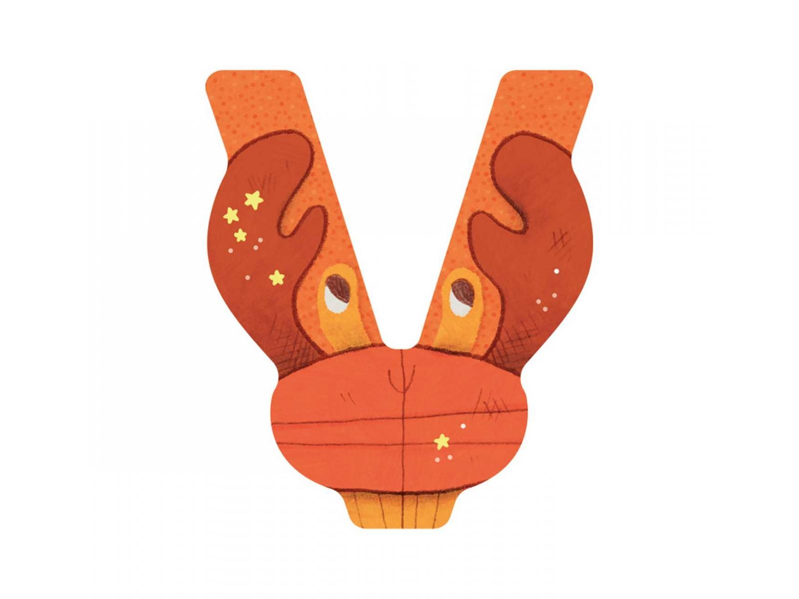 LLETRA V FUSTA MOULIN ROTY