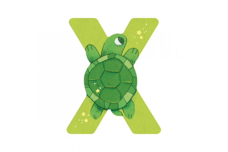 LETRA V DE MADERA MOULIN ROTY