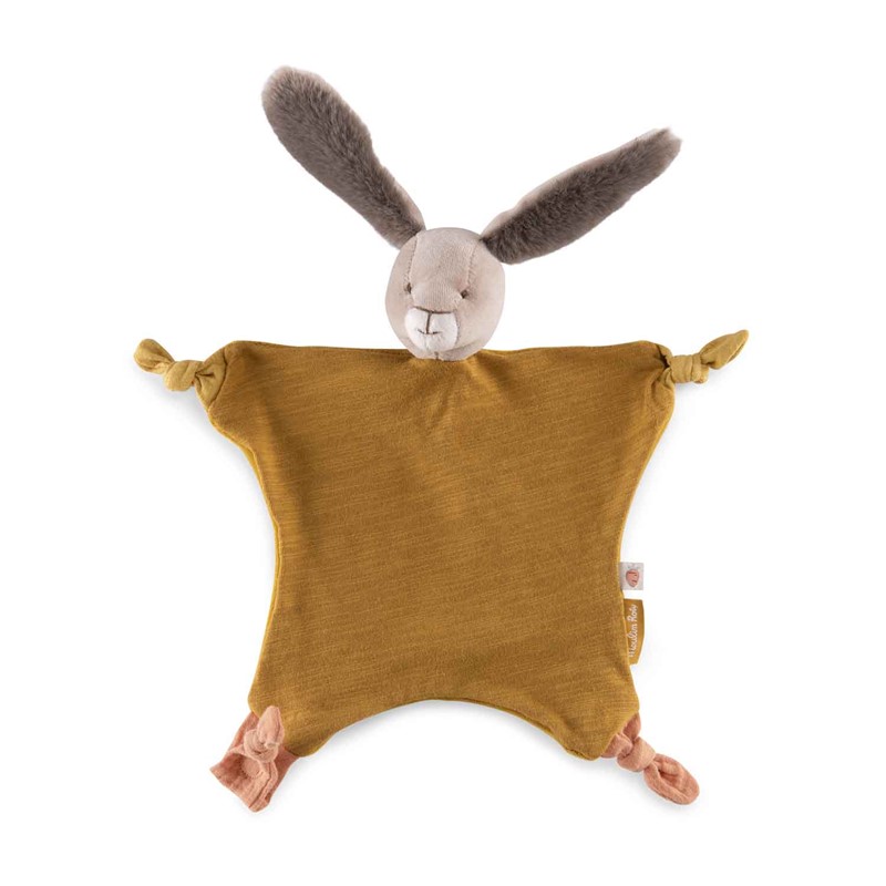 Doudou conill ocre Petits lapins