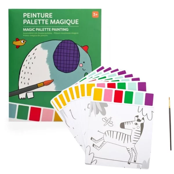 Paleta mágica de pintura les Toupitis