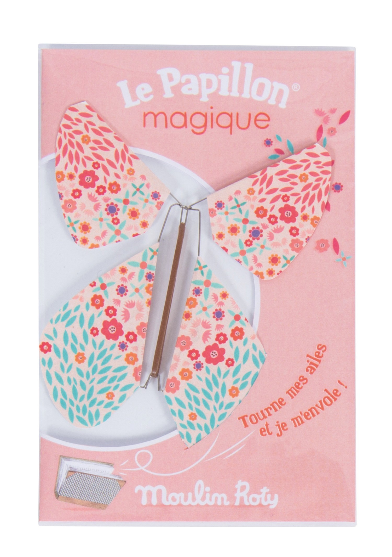 Papallona màgica rosa