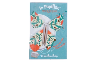 Mariposa mágica turquesa