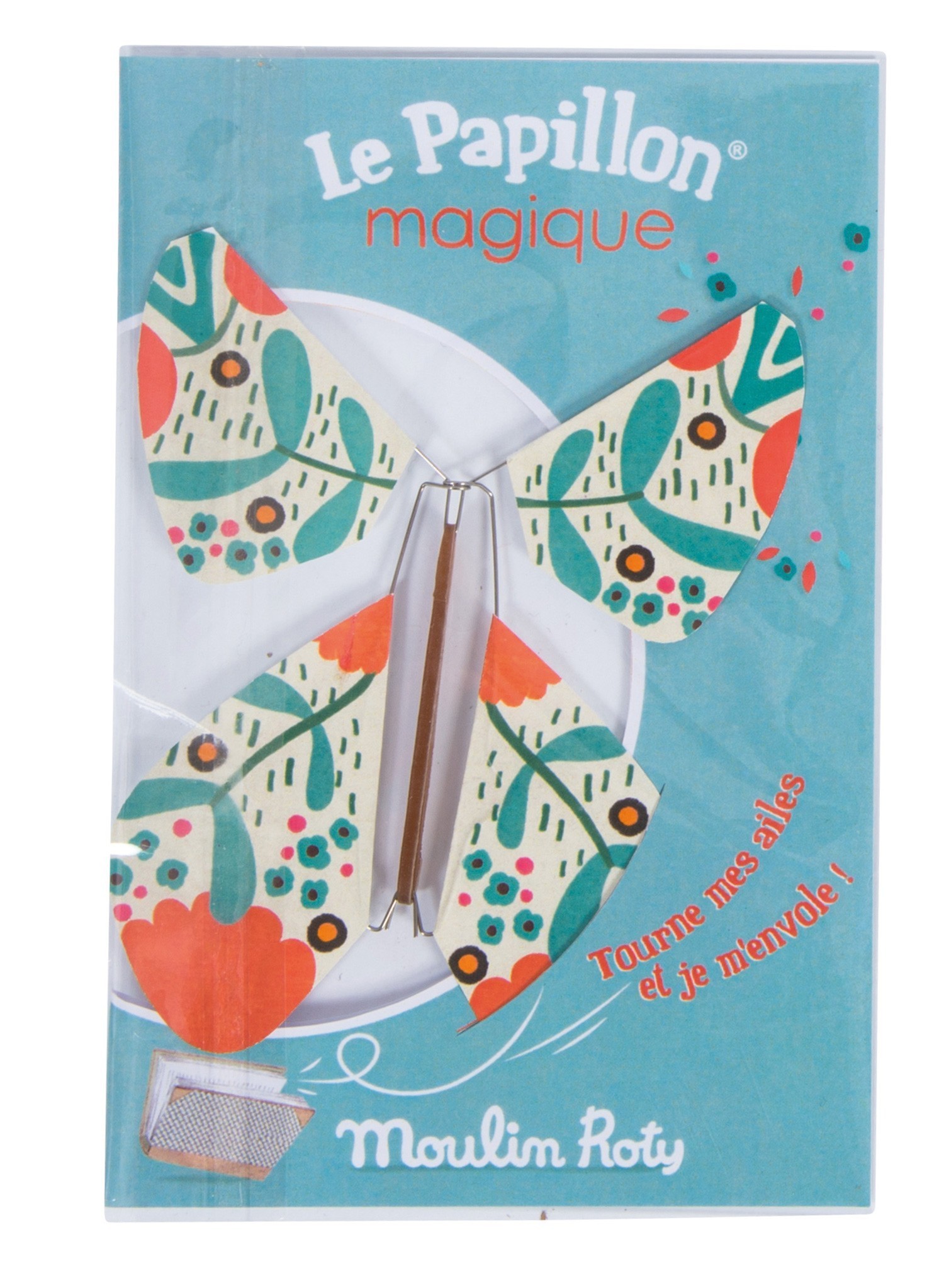 Papallona màgica turquesa