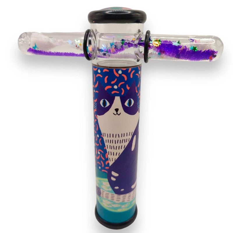 Calidoscopio fosforescente gato