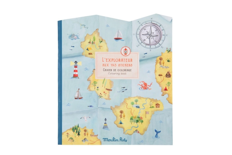 QUADERN PER PINTAR EXPLORADOR AMB ENGANXINES