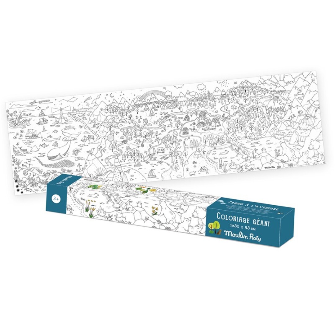 PÓSTER PARA COLOREAR EL EXPLORADOR