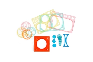 Conjunto de espirales mágicas