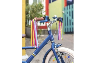 Cintes multicolors pel manillar de la bicicleta