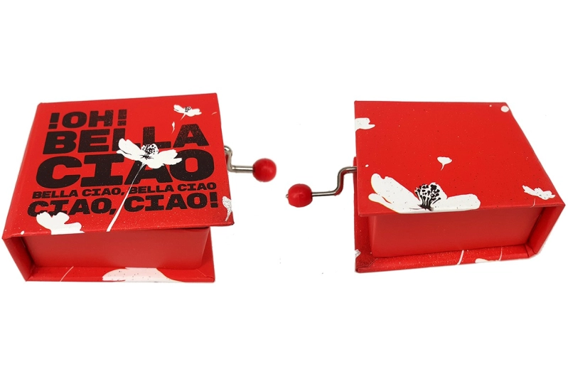 Caixeta musical Bella Ciao