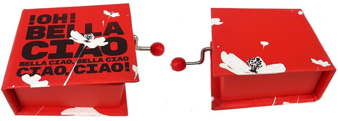 Caixeta musical Bella Ciao