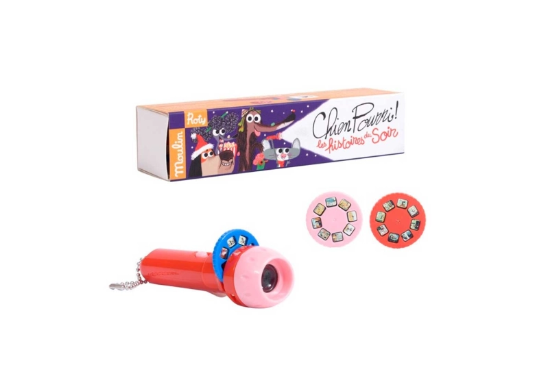 LLanterna projectora històries gos