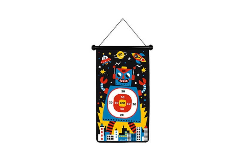 Juego de dardos magnéticos Robots
