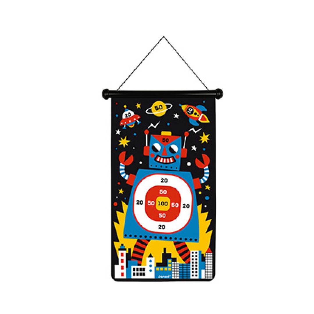 Joc de dards magnètics Robots