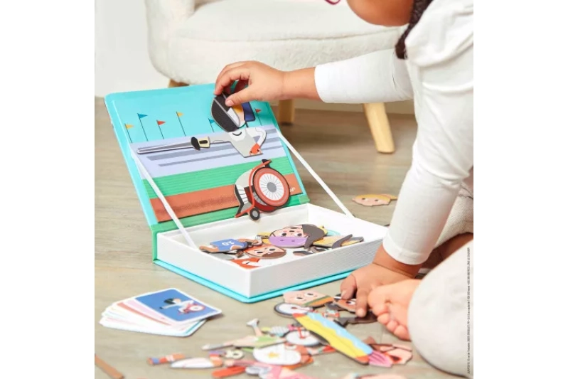 Libro magnético deportes