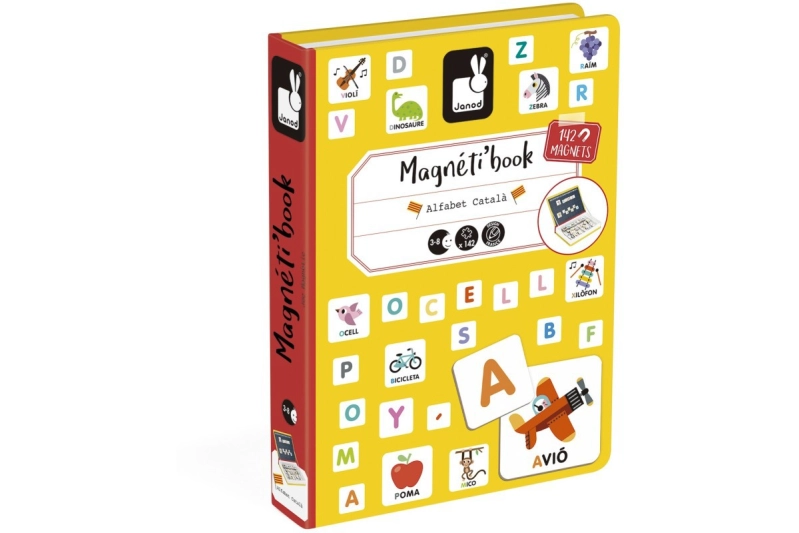Libro magnético alfabeto en catalán