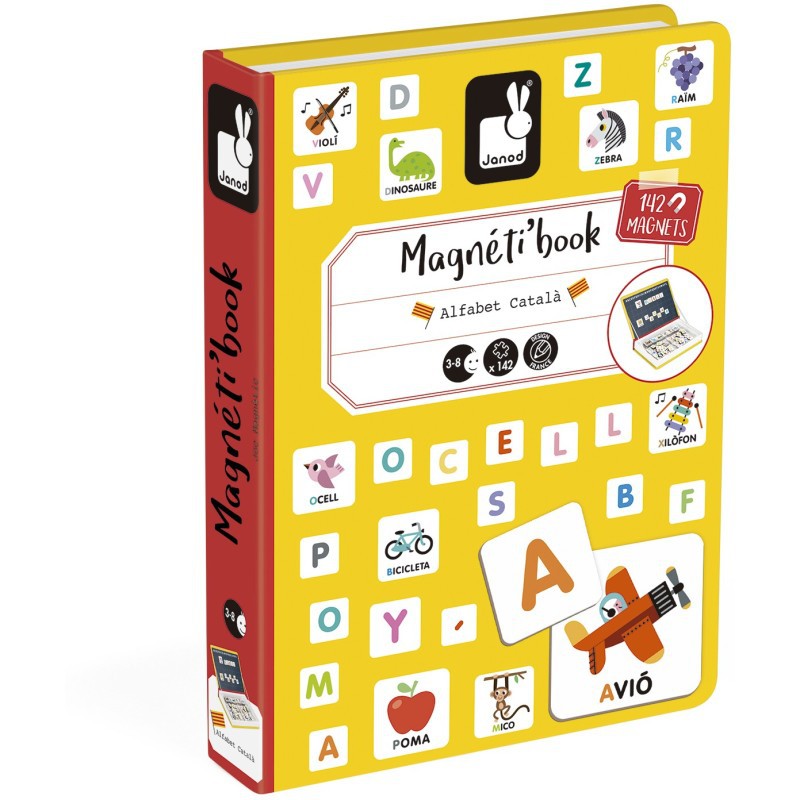 Libro magnético alfabeto en catalán