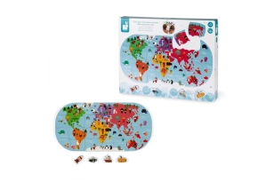 Puzle Mapamundi per al bany
