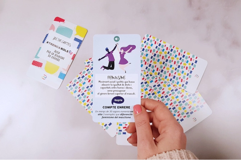 Trencarols joc de cartes per la igualtat de gènere