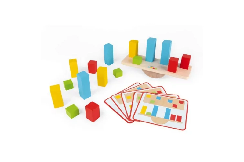 Balança magnètica amb pesos