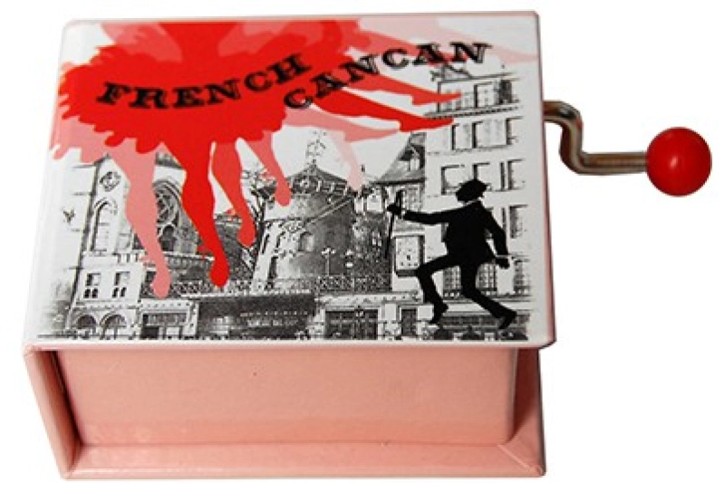 CAJITA MUSICAL FRENCH CAN CAN