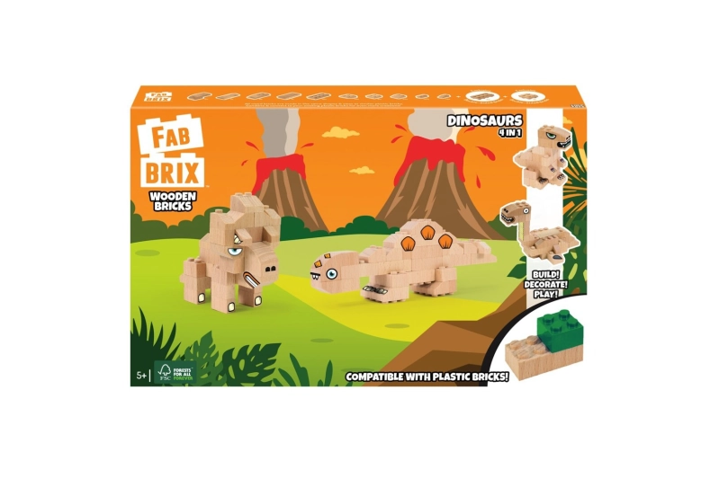 FAB BRIX DINOSAURIOS (118 piezas)