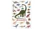 MINI PÒSTER D'ADHESIUS DINOSAURES