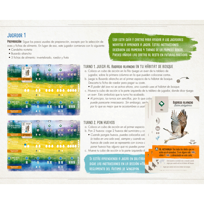 WINGSPAN GUIA D'INICI RÀPID