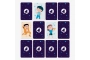 Juego de memoria emociones por la igualdad