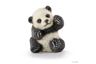 Cria de panda jugant Schleich