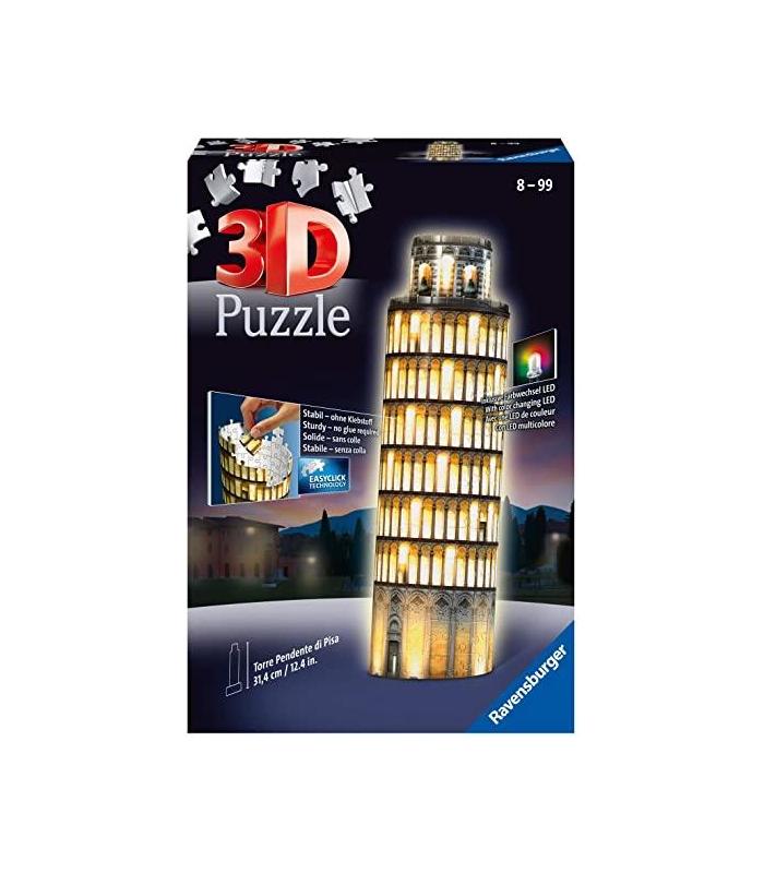3D Puzzle Torre de Pisa (Ed. Nocturna)