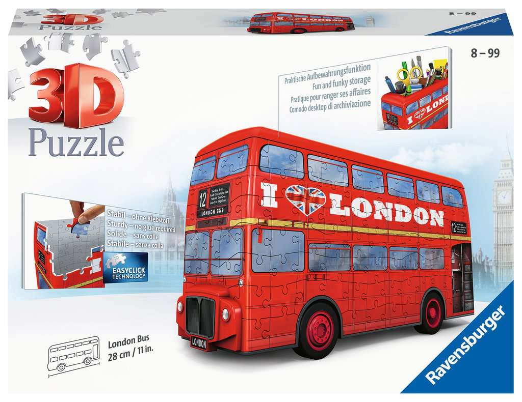 3D Puzzle Bus de Londres