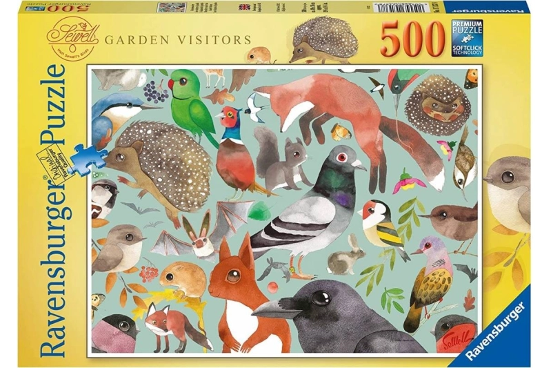 PUZZLE VISITANTES DEL JARDÍN (500pz.)