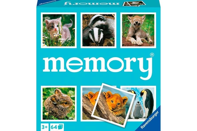 Juego de memória animal babies