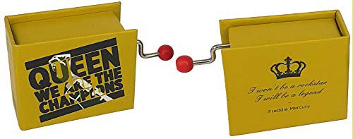 CAIXETA MUSICAL WE ARE THE CHAMPIONS