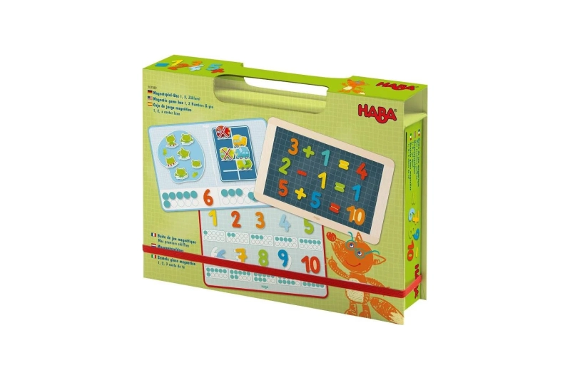 Caixa de joc magnètic - 1, 2, a comptar bé!