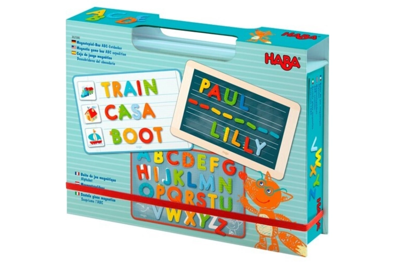 Joc magnètic : Descobrint l'abecedari