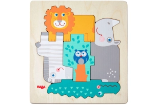 PUZZLE DE MADERA DIVERSIÓN SALVAJE