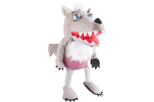 Marioneta de mano lobo Grisbert