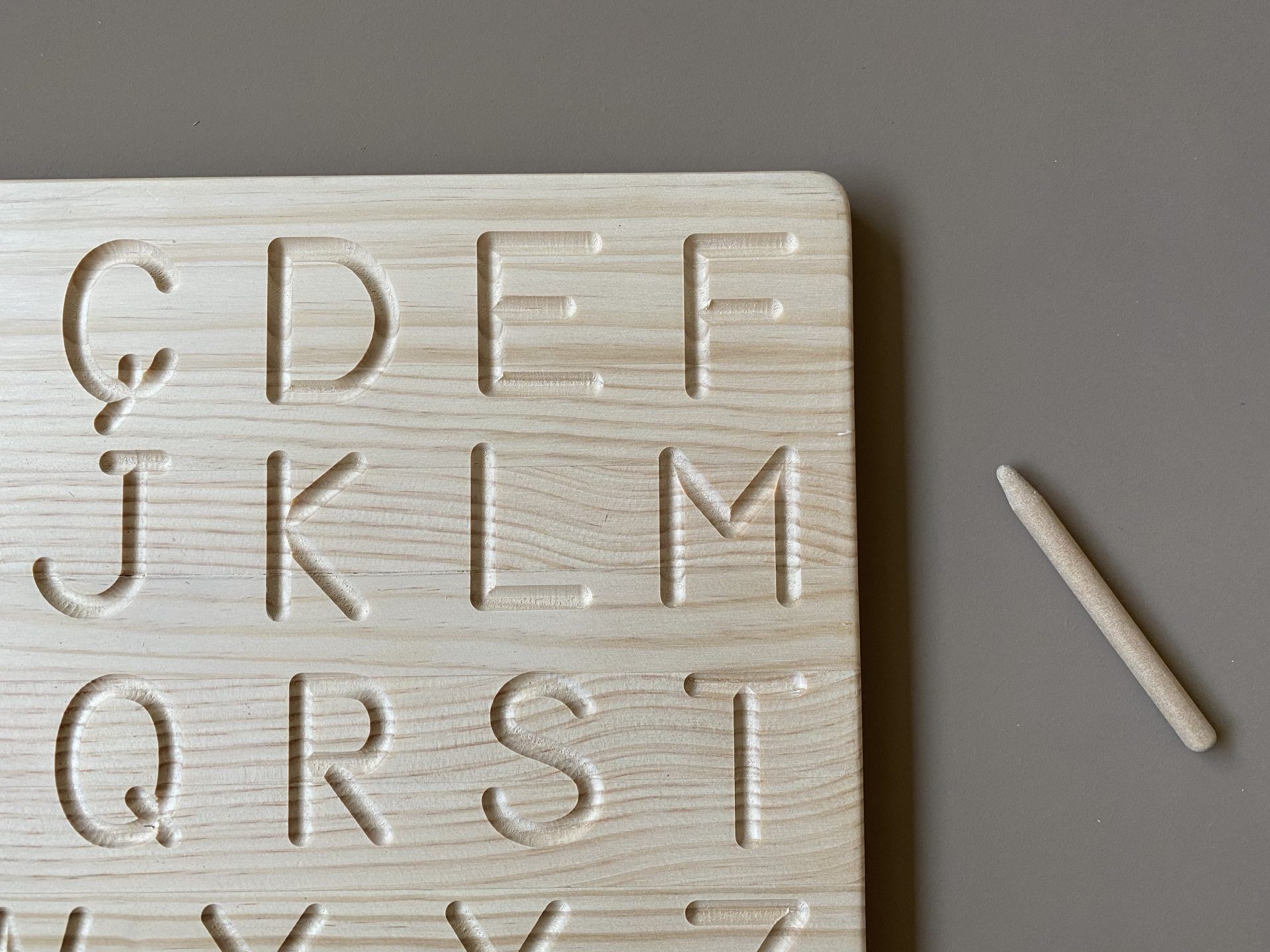 ABECEDARI EN MAJÚSCULES PER GRAFOMOTRICITAT OS BRU