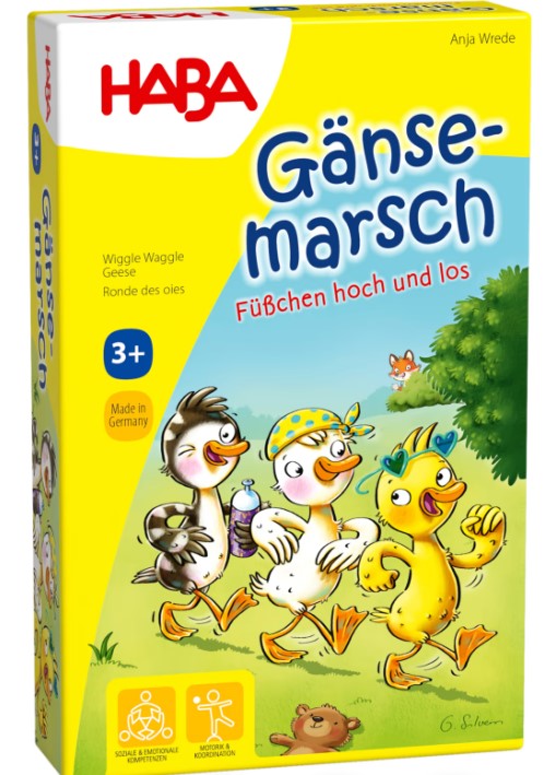 ¡A paso ganso! Juego cooperativo de movimiento