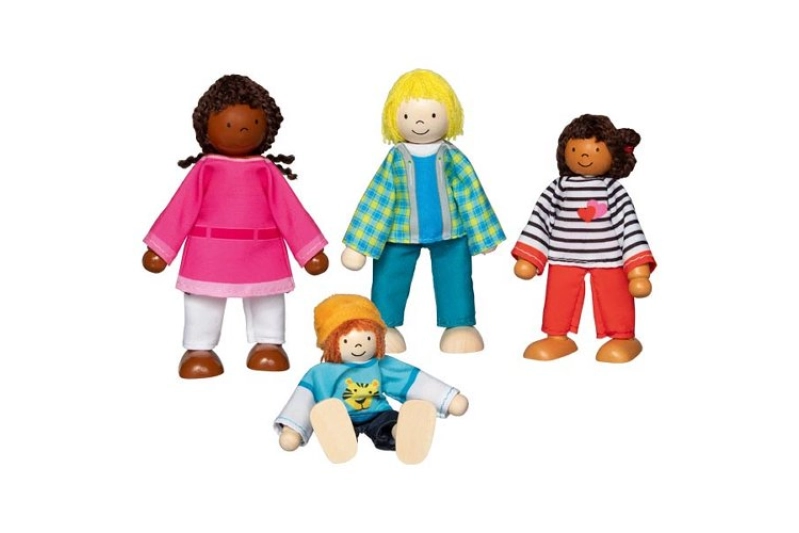 Familia con dos hijos