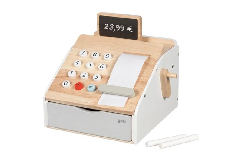 Caja registradora madera