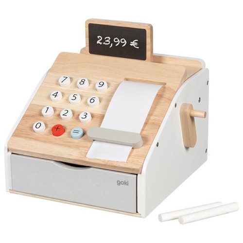 Caja registradora madera