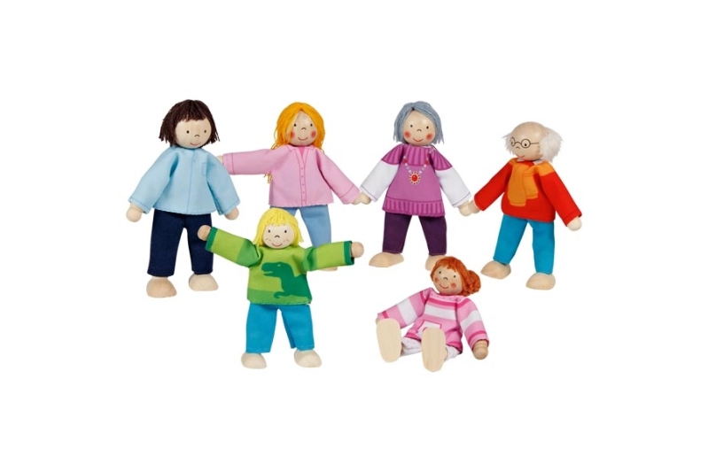 Família moderna de 3 generacions