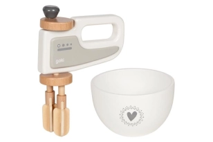 Batedora de mà amb bol