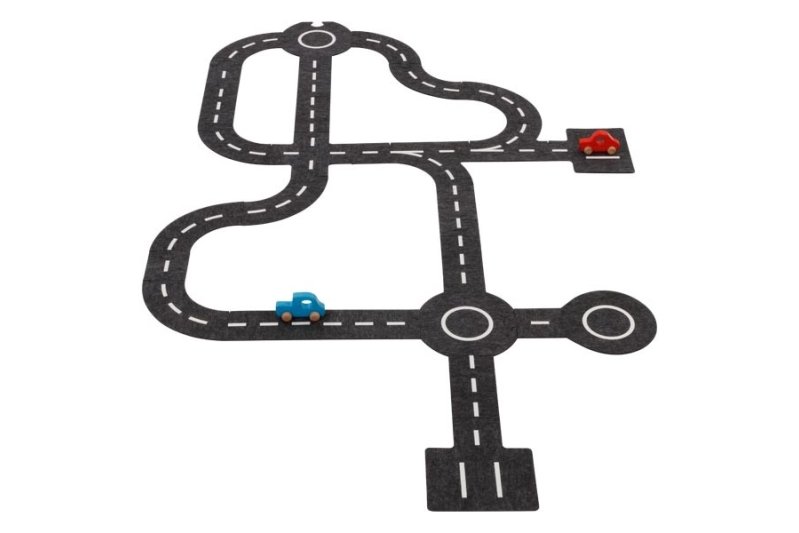 CARRETERA DE FIELTRO DE 30 PIEZAS