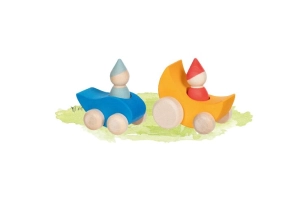 Vehicles de fusta gotes i lluna Goki