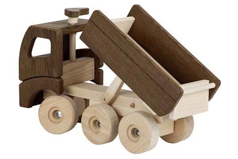 Camió Volquet de Fusta